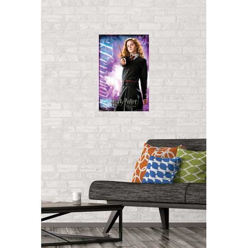 Trends International Harry Potter and the Half-Blood Prince - Hermione Wall Poster, 14.725" x 22.375", Premium Poster & Mount Bundle