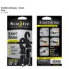 Nite Ize KBB9-03-01 KnotBone Adjustable Bungee Cord, 9mm Thick , Black
