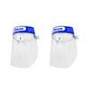 2PCS Safety Full Face Shield Reusable Washable Protection Face Mask Anti-Splash