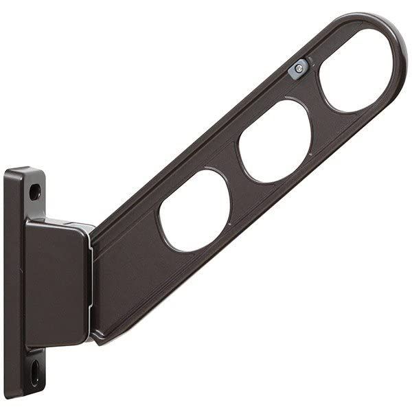 Kawaguchi Giken HD-35-DB HOSCREEN / Clothesline (for Veranda/Balcony Railing Walls, Length: 13.8 inches (350 mm), Dark Bronze