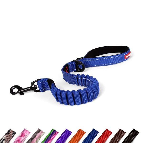 EzyDog Zero Shock Dog Lead | Shock Absorbing, Blue, 25 Inch
