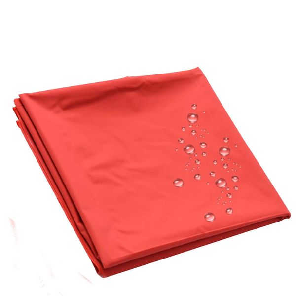 TaRiss's Bed Sheet, Bed Cover, Waterproof Sheet, Sex Sheet, Multi-Purpose, PVC, Waterproof, Red, 5.6 x 8.7 ft (1.6 x 2.2 m)