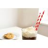 Red White Striped Paper Drinking Straws - 4 Pkts 576 Straws