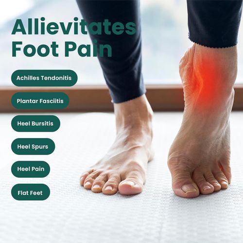 Welnove Heel Cups for Heel Pain with Arch Support, Max Anti-Shock Gel Heel Cushion for Plantar Fasciitis Relief, Heel Pain, Achilles Tendonitis, Heel Spur, Heel Support, Women 3.5-6.5 & Men 4-7, Small