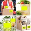 2" x 3" Yellow Rectangle Color Coding Labels - Square Color-Code Stickers Permanent Adhesive, Write-On Surface - 250 Labels/per Roll