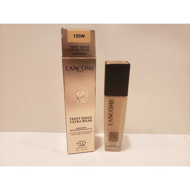 Lancome ~ Teint Idole Ultra Wear Longwear Foundation - B/S SPF 25 - #125W~ NIB