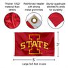 Iowa State Cyclones ISU University Large College Flag