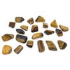 Tiger Eye Small Crystal Tumbled Stones- 5 Pc