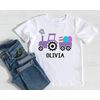 Personalized Easter Baby Bodysuit for Boy or Girl, Farmer Easter Outfit