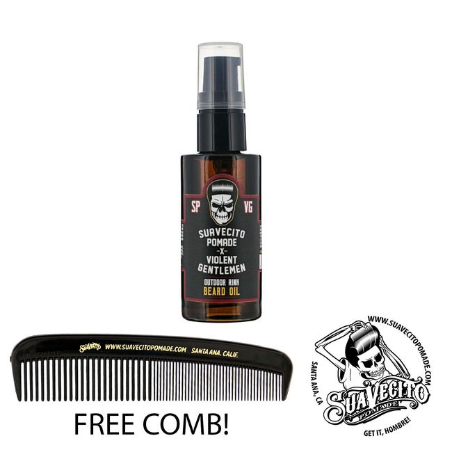 Suavecito X Violent Gentlemen Beard Oil - Outdoor Rink