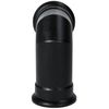 Adam Short Angled Stove Pipe in Black