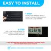 Front Bumper License Plate Bracket for Subaru + 6 Secure Screws & Wrench Kit