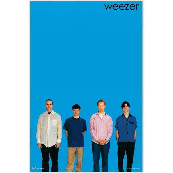 Weezer - Blue - Mini Poster - Officially Licensed - Laminated - 11.5" x 17.5"