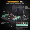 Colight 12 Gang RGB Switch Panel System LED Light Bar Electronic Relay System