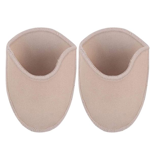 Foot Care Pads Foot Care Toe Dance Protector Insoles Half Pads Ballet Shoes Covers Toe Pouches for Heel Ballet Point Shoes 1 Pair 11.8x9.5cm