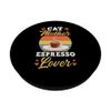 Cat Mother Espresso Lover PopSockets Standard PopGrip