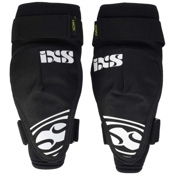 IXS Kinder Knee Guard Hack Knieschoner, Black, S