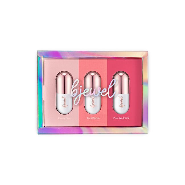 Visual Mini Shine Capsule Lipstick 4.1g x 3pcs Set