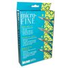Micro-Fine 4 Piece Plier Set - Chain, Round, Flat, and Bent Nose - 5' in Length