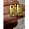 20 piece Solid Brass 1" X 3/4" Butt Hinge with screws BRAINERD USA