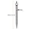 sourcing map Spring Joint Caliper 12 inch / 300mm Adjustable Spring Divider Caliper with Solid Nut for Metalworking Geometry Drawing Woodworking, Flat Leg