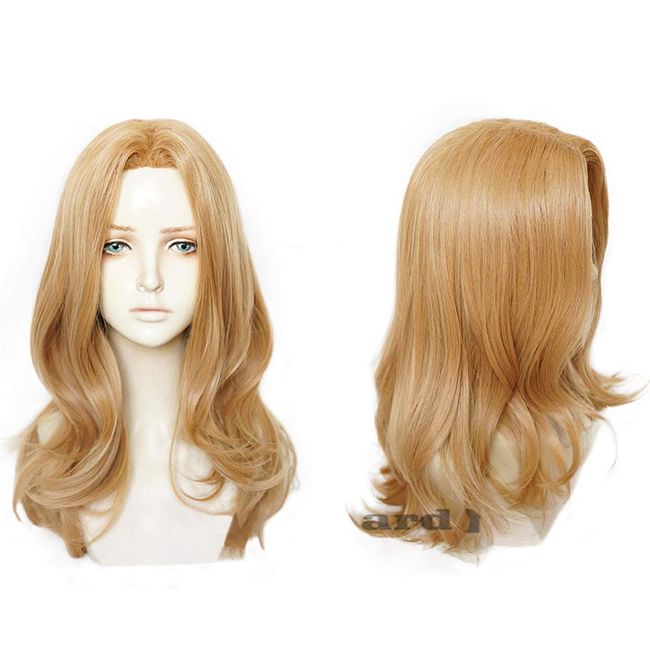 Heat Resistant Cosplay Wig, Presence Chemy, Party Wig + Bonus 2 Pieces