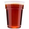 Pure Durability Plastic Pint Glasses 50 Pack Strong Disposable Beer Cups 568ml