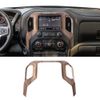 Center Console Navigation Trim Panel Air Vent Cover For Chevy Silverado 2019-21