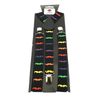 Zac's Alter Ego Men/Ladies Adjustable Multi Moustaches Braces/Suspenders