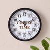 CafePress Coffee Time 10" Wall Clock for Livingroom, Kitchen, or Office