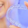 Teeth Whitening Trays 4 Pcs with 2 Travel Storage Cases BPA Free Moldable Trimmable Thin Mouth Trays Dental Tooth Whitener Bleaching Trays