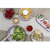Purely Home Rio Corte - Outdoor/Camping/BBQ Dinnerware Plastic/Melamine Sets (6)