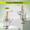 Carburetor for Powermate 9" Edger with a 3.5 FT-LB engine