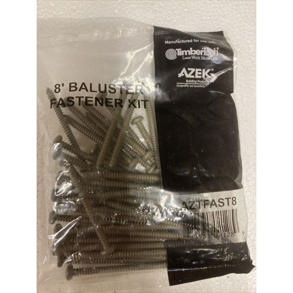 TimberTech Railing 8’ Baluster Fastener Kit  # Aztfast8