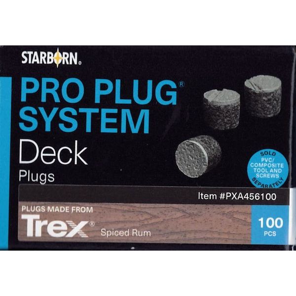 Starborn TREX 100 Plugs ONLY Boxes Pro Plug System (Spiced Rum)