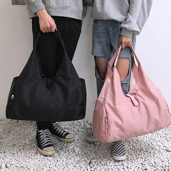 Casual bag for travel Sports bag Unisex yoga & fitness bag 2 types, choose 1, pink