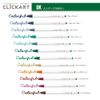 Zebra WYSS22-R Clickart Water-Based Pen, Red