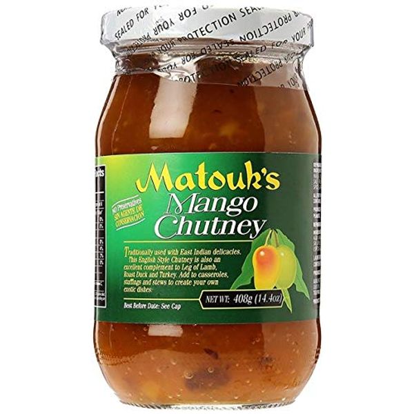 MATOUK'S MANGO CHUTNEY 16 OZ (1 JAR)