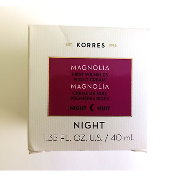 Korres. Magnolia First Wrinkles Night Cream - 40 ml / 1.35 fl oz