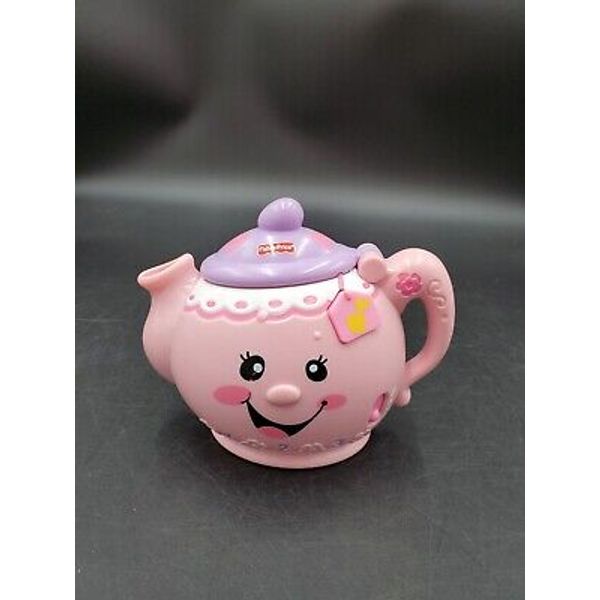 MUSICAL TEA POT ONLY-Fisher Price Pink Girl Laugh & Learn Pretty Please Fun DISH