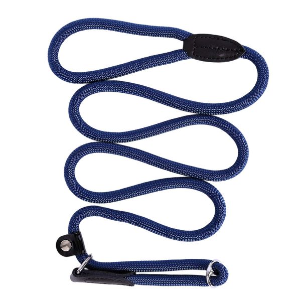 Retriever Leash, Dog Leash, Training Leash, Slip Lead, (170 cm, dark blue)