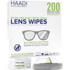 Glasses Cleaner Lens Wipes for Eyeglasses 200 Individually Wrapped Multipurpose