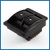 A ABSOPRO Car Universal 10 Pin Dual Rows Power Window Switch Item Replacement