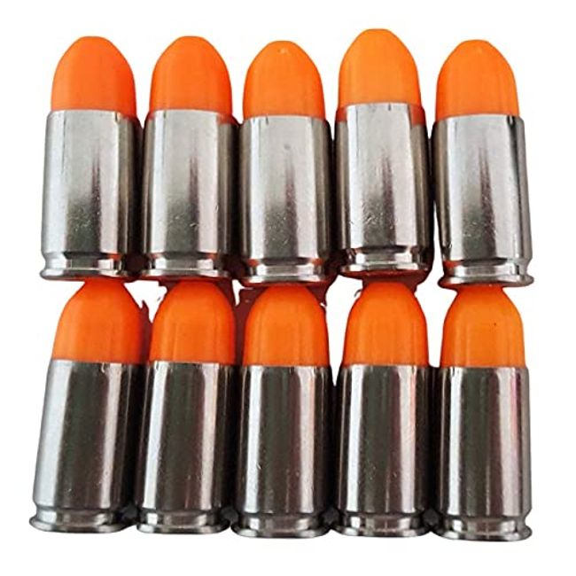 ST Action Pro 9mm Orange Safety Trainer Dummy Round 10 Rounds