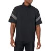 Mizuno Short Sleeve Hitting Jacket, Black-Shade, Large