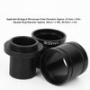 Microscope Adapter,Digital Microscope Camera C-Mount Adapter Lens CCD Camera Interface Adapter Accessory