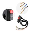 Universal 7/8" Motorbike Handlebar Mount Start/Stop Switch Button - Motorcycle On/Off Control Switch