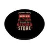 I Enjoy Long Romantic Walks Through The Record Store PopSockets Adhesive PopGrip