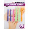 NEW 48PC NAIL FILES MEDIUM FINE GRIT EMERY BOARD BEAUTY TOOLS