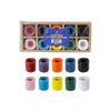 Mega Candles - Ceramic 1/2" Chime / Spell Candle Holder with Candles - ASSTSET